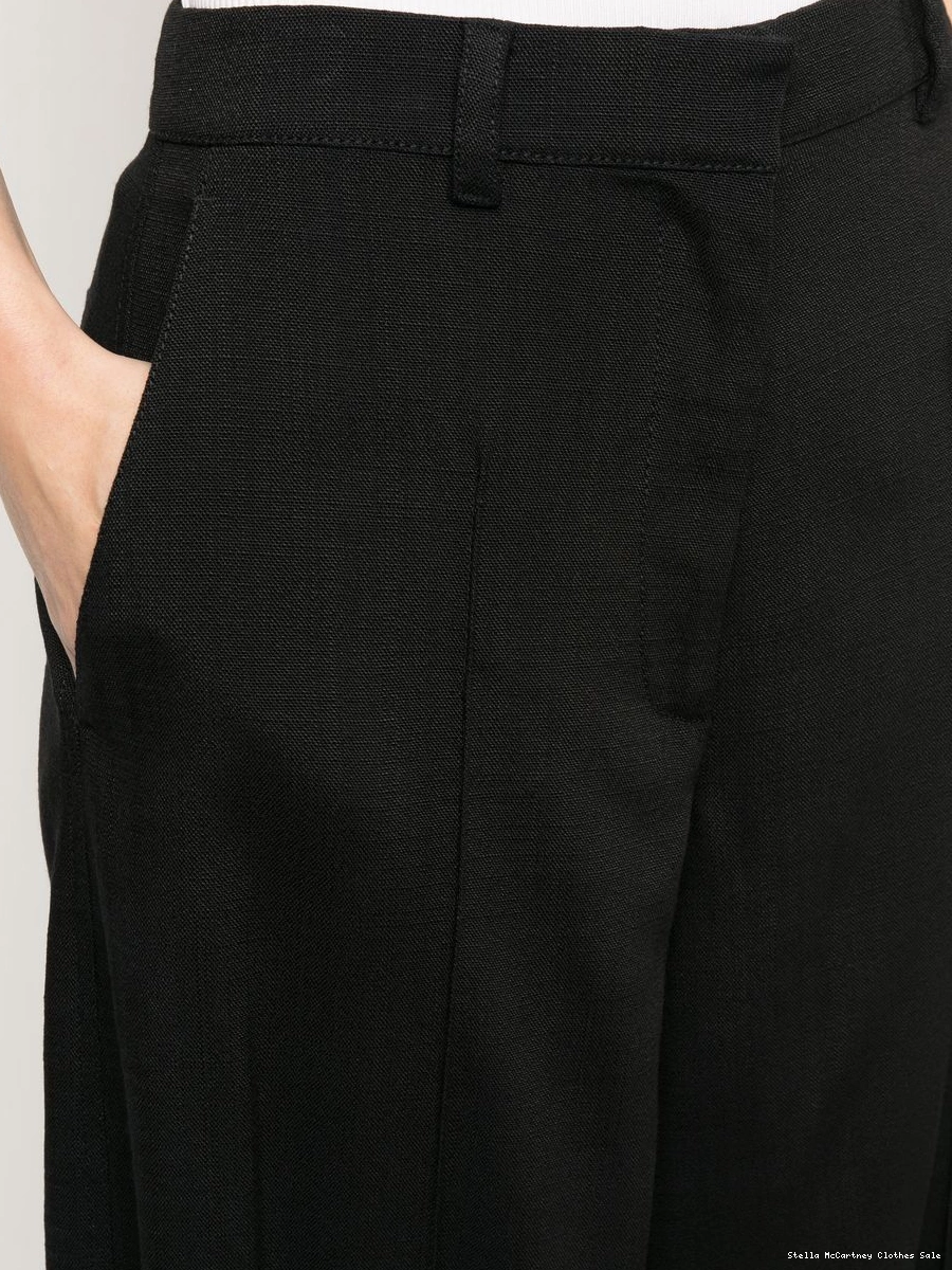 Cheap tailored trousers McCartney pleat-detail Women Stella 0412